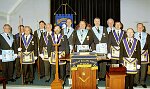 Officers of Thomas Ralling Lodge 2001